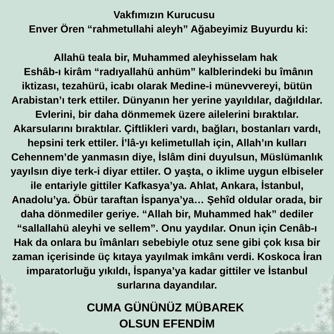 Cuma Tebriği (178)